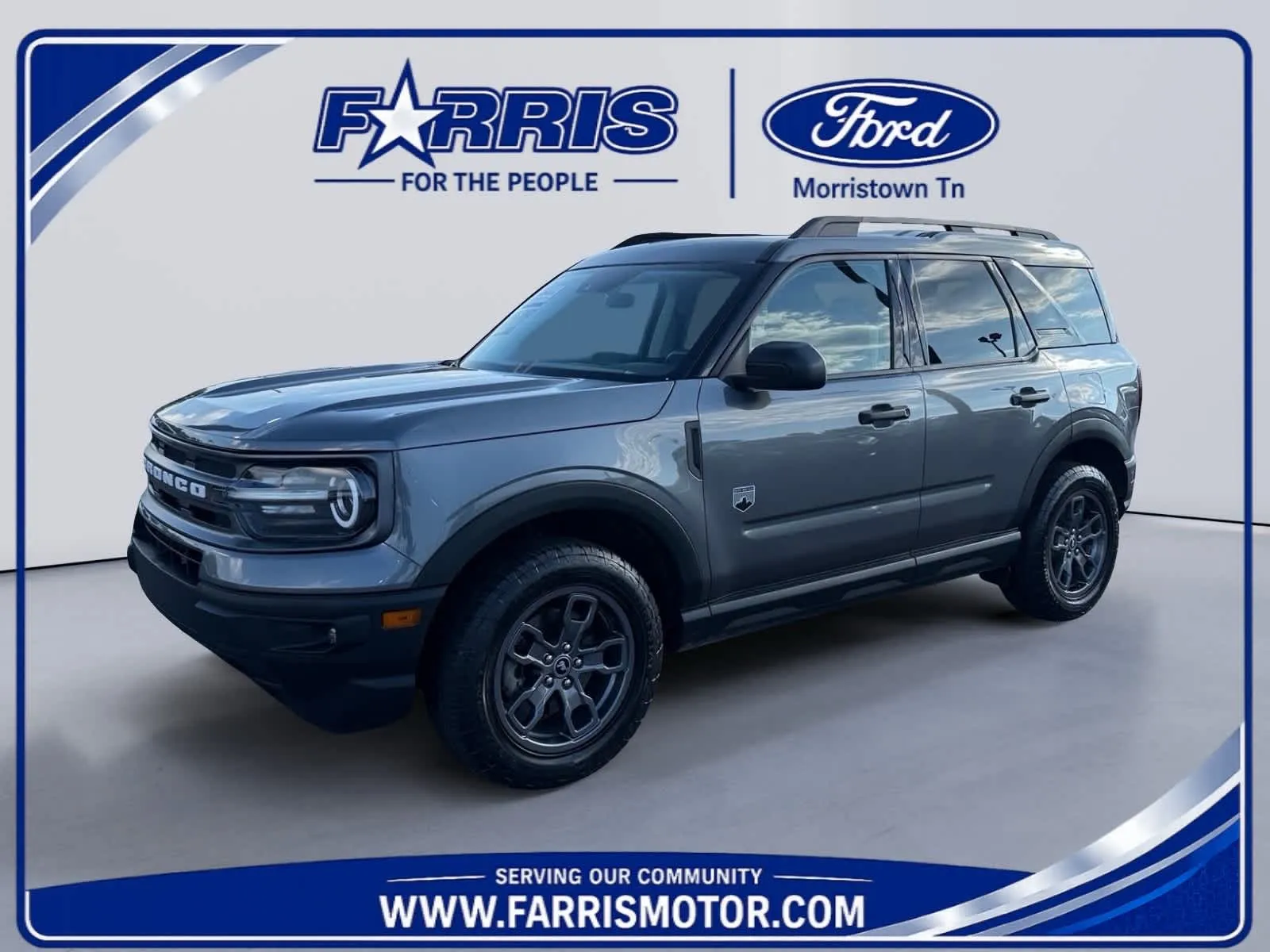 Gray 2022 Ford Bronco Sport Big Bend for sale in Morristown, TN