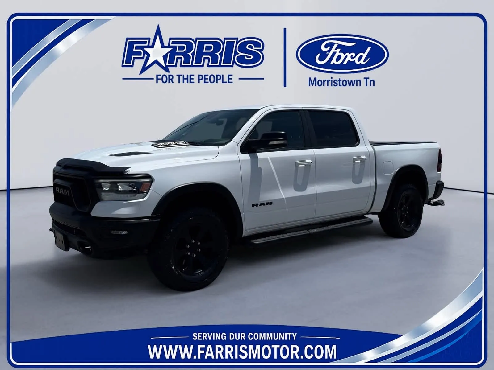 White 2021 Ram 1500 Rebel for sale in Morristown, TN