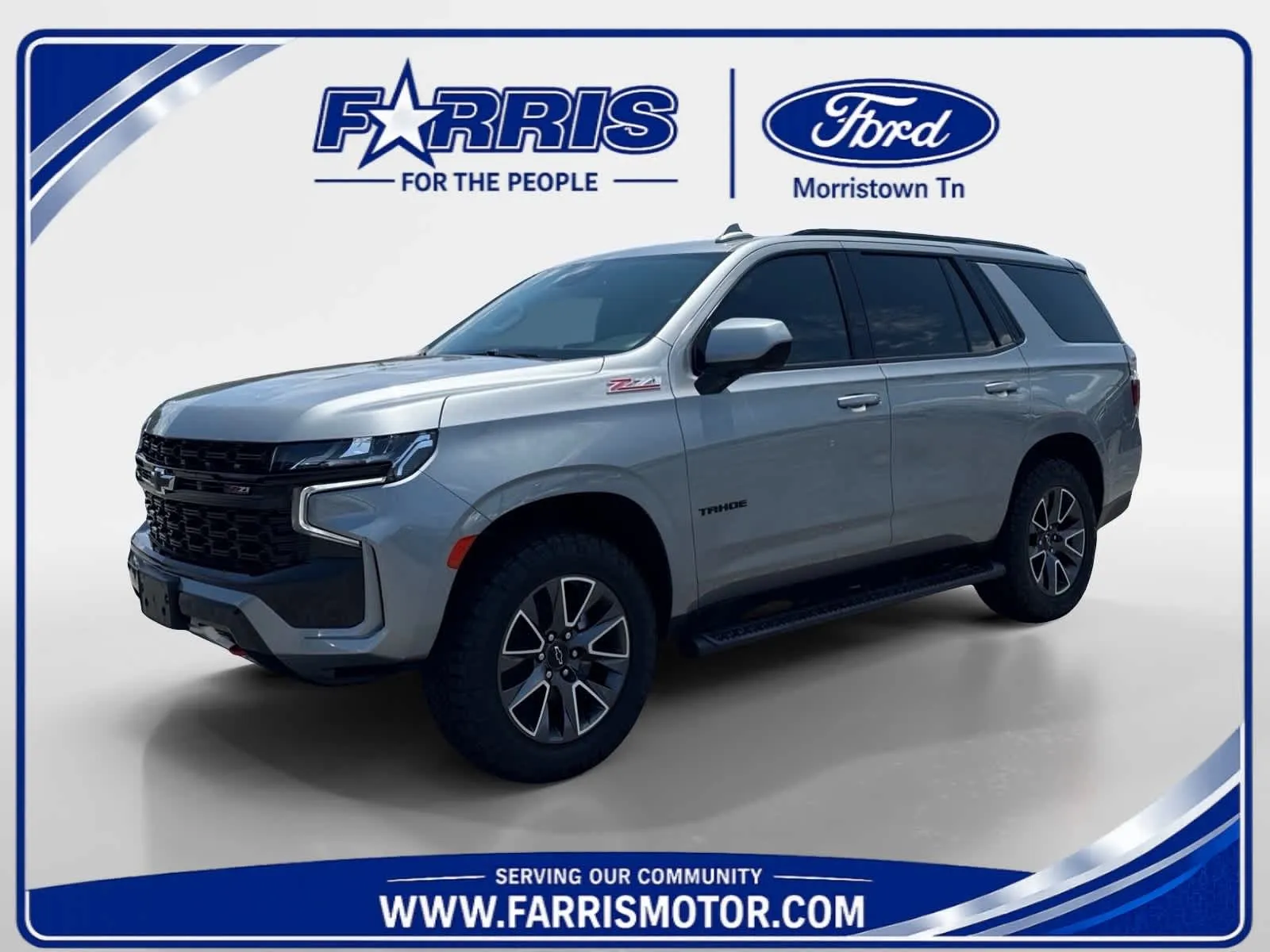 Gray 2023 Chevrolet Tahoe Z71 for sale in Morristown, TN