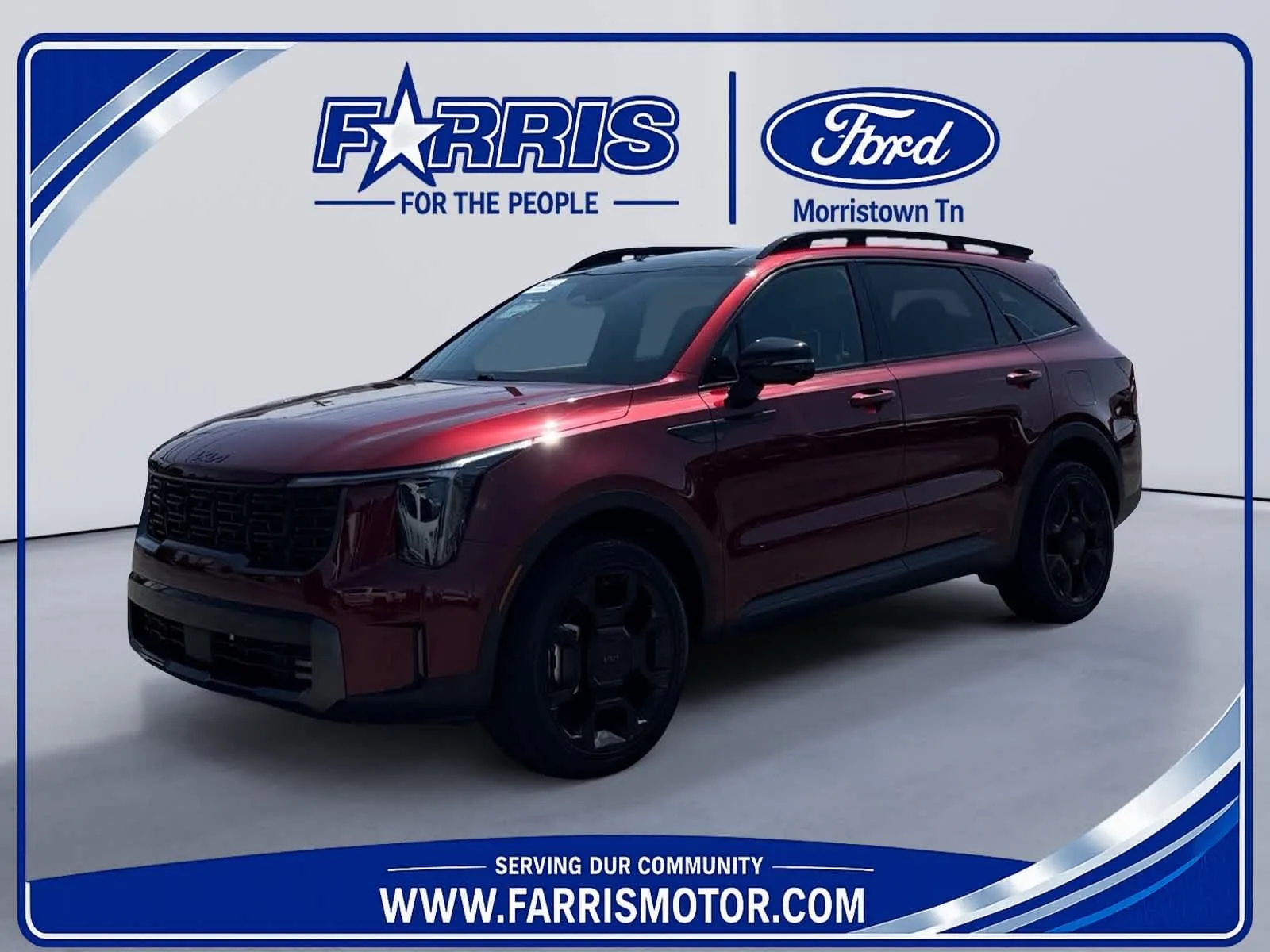 Red 2025 Kia Sorento X-Line SX Prestige for sale in Morristown, TN