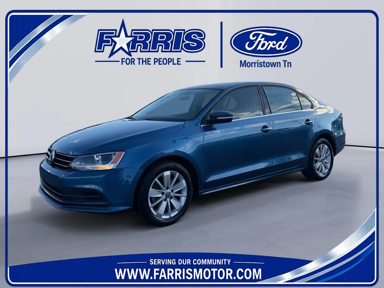 Blue 2016 Volkswagen Jetta 1.4T SE w/Connectivity for sale in Morristown, TN