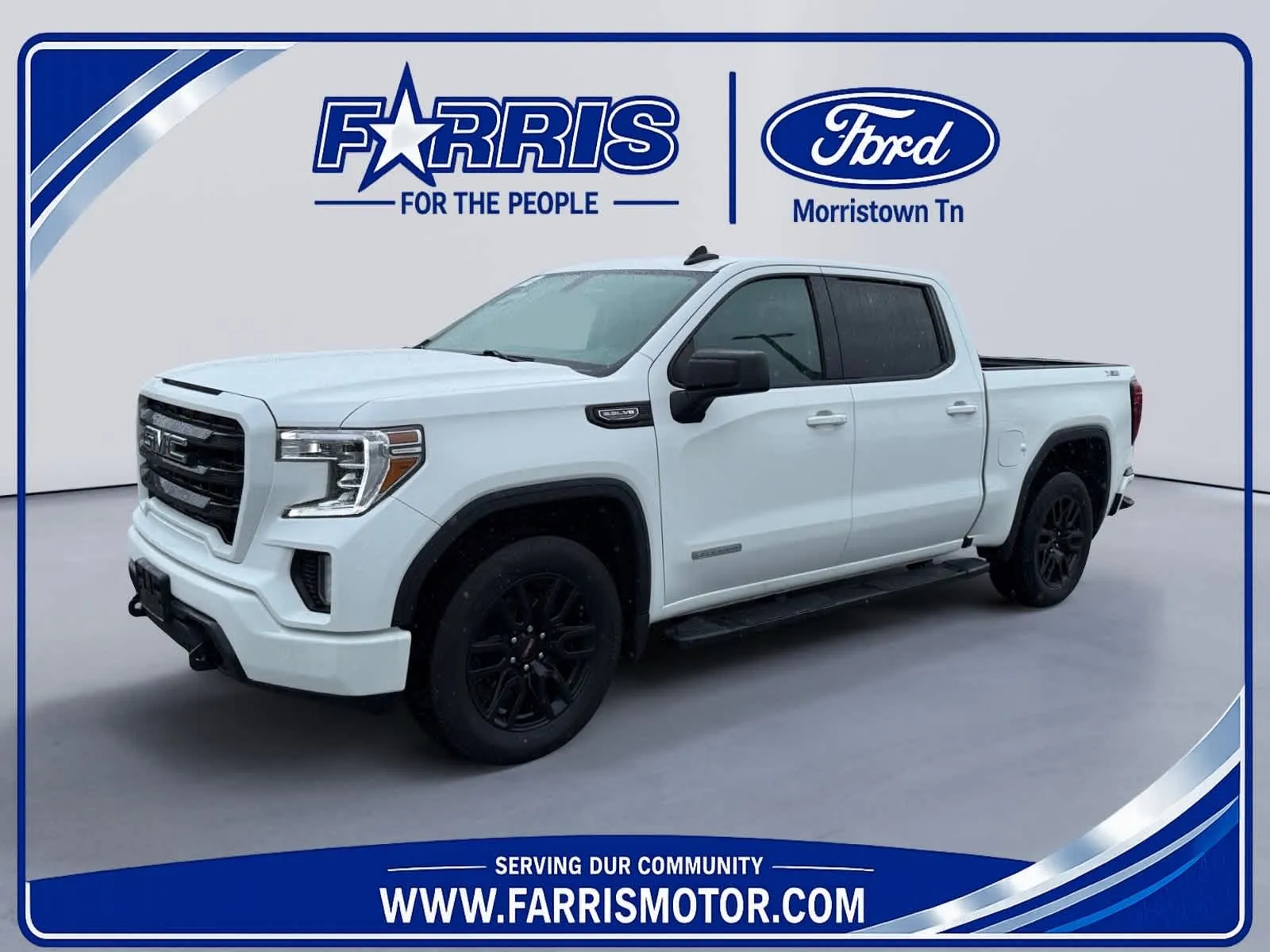 White 2021 GMC Sierra 1500 Elevation for sale in Morristown, TN
