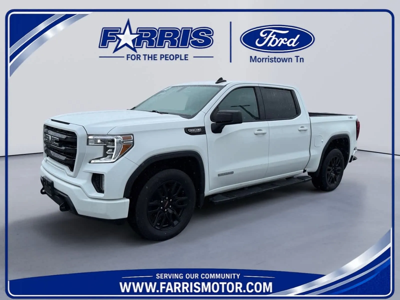 White 2021 GMC Sierra 1500 Elevation for sale in Morristown, TN