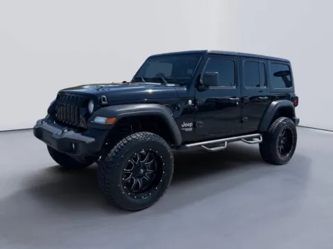 Black 2018 Jeep Wrangler Unlimited Sport S for sale in Morristown, TN