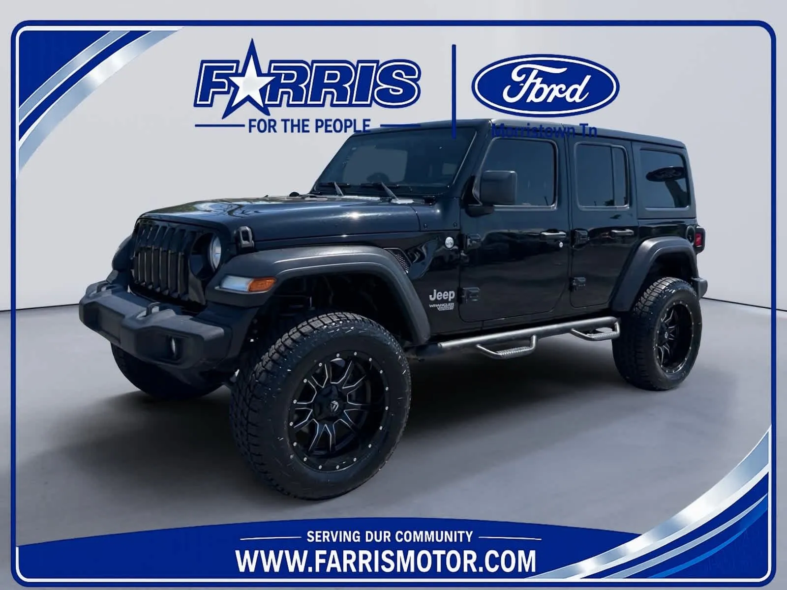 Black 2018 Jeep Wrangler Unlimited Sport S for sale in Morristown, TN