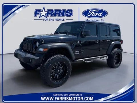 Black 2018 Jeep Wrangler Unlimited Sport S for sale in Morristown, TN