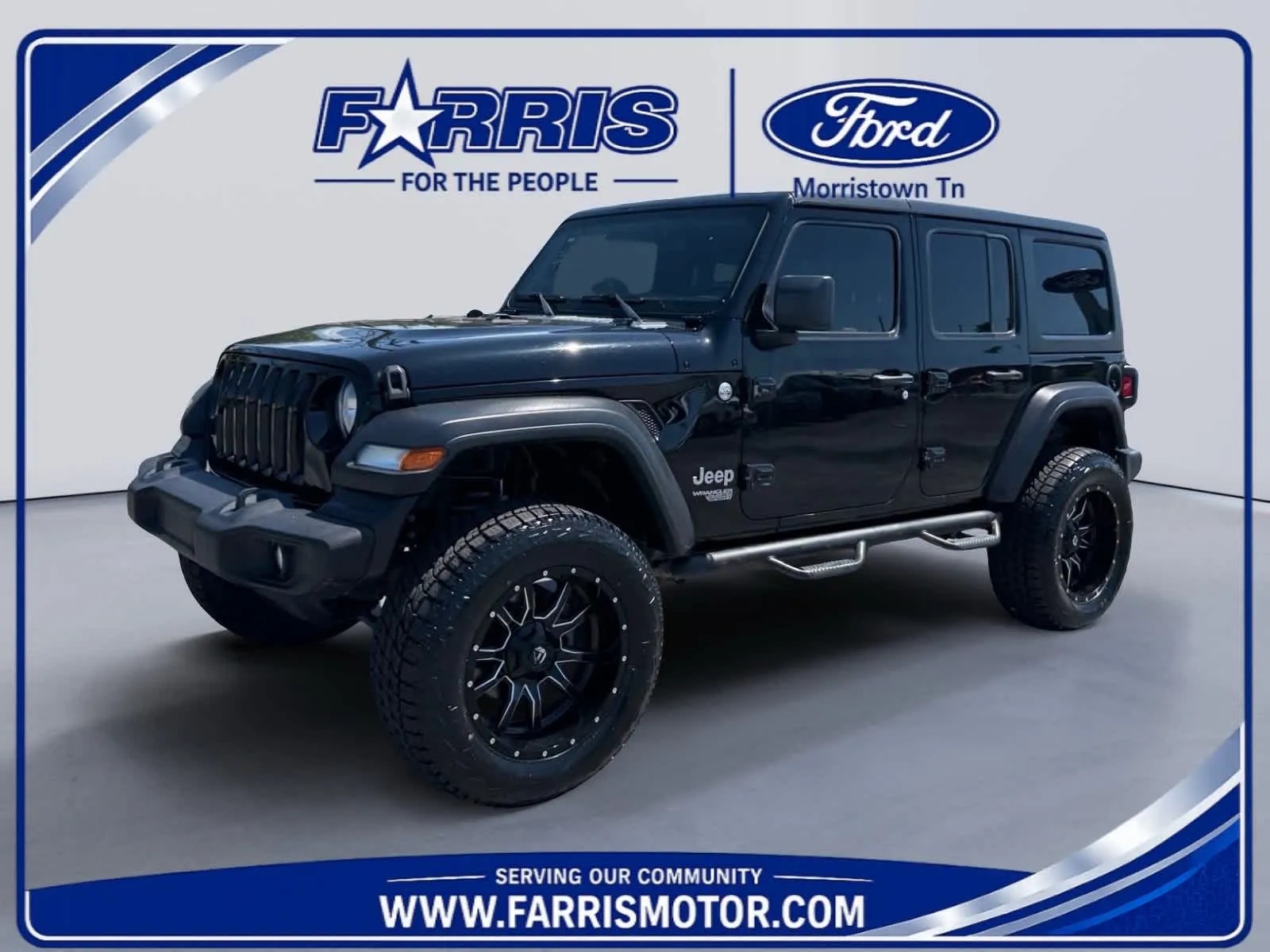 Black 2018 Jeep Wrangler Unlimited Sport S for sale in Morristown, TN