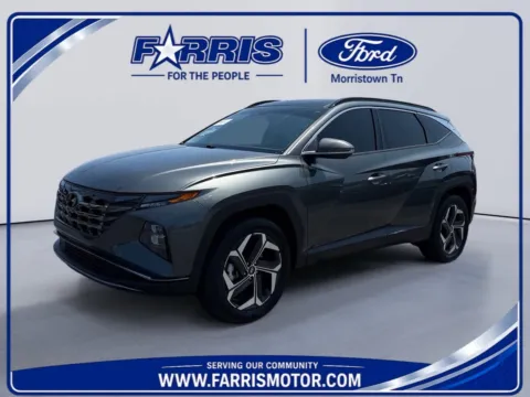 Gray 2022 Hyundai Tucson Hybrid Limited for sale in Morristown, TN