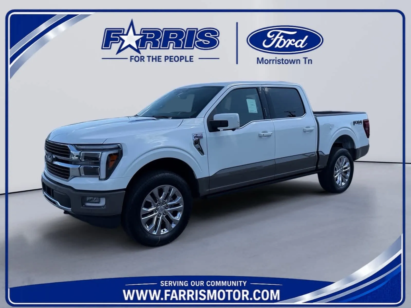 White 2026 Ford F-150 King Ranch for sale in Morristown, TN