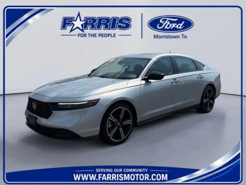 Silver 2024 Honda Accord Hybrid Sport for sale in Morristown, TN