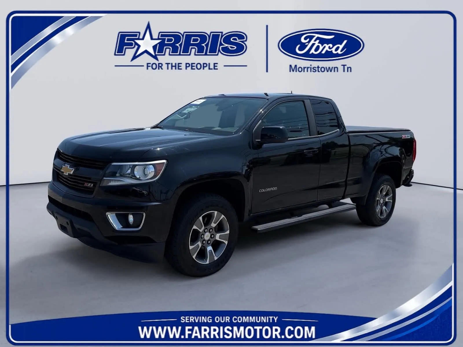Black 2017 Chevrolet Colorado 4WD Z71 for sale in Morristown, TN