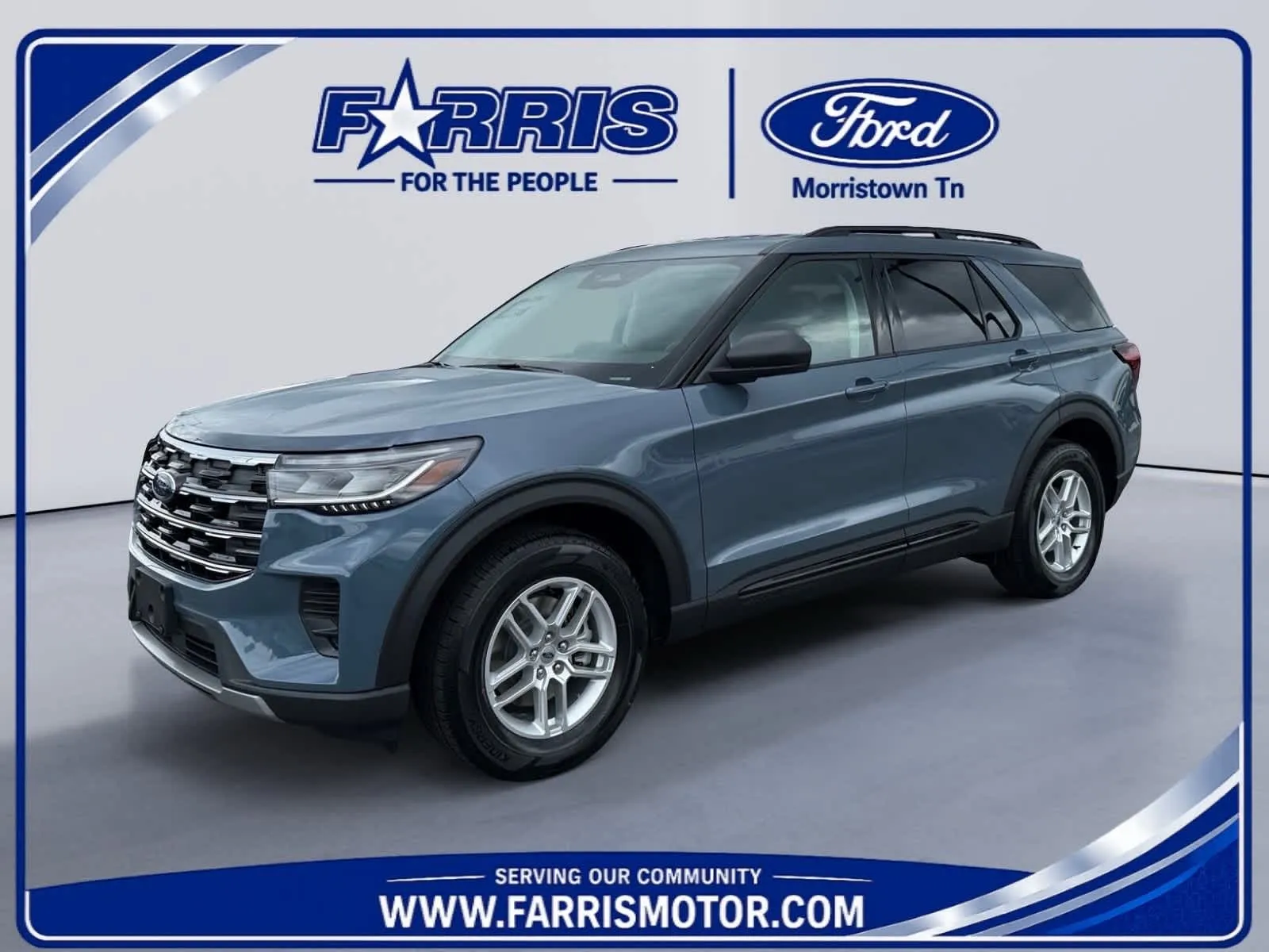 Blue 2026 Ford Explorer Active w/200A Pkg for sale in Morristown, TN