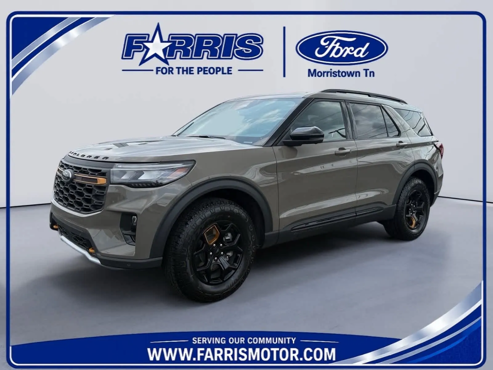 Gray 2026 Ford Explorer Tremor for sale in Morristown, TN