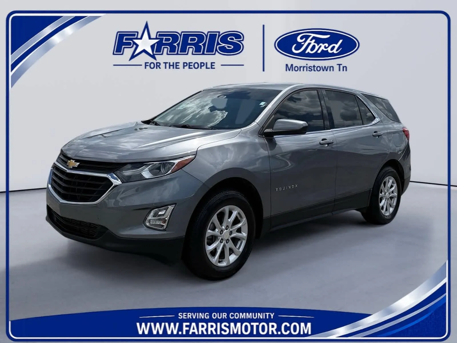 Gray 2018 Chevrolet Equinox LT for sale in Morristown, TN