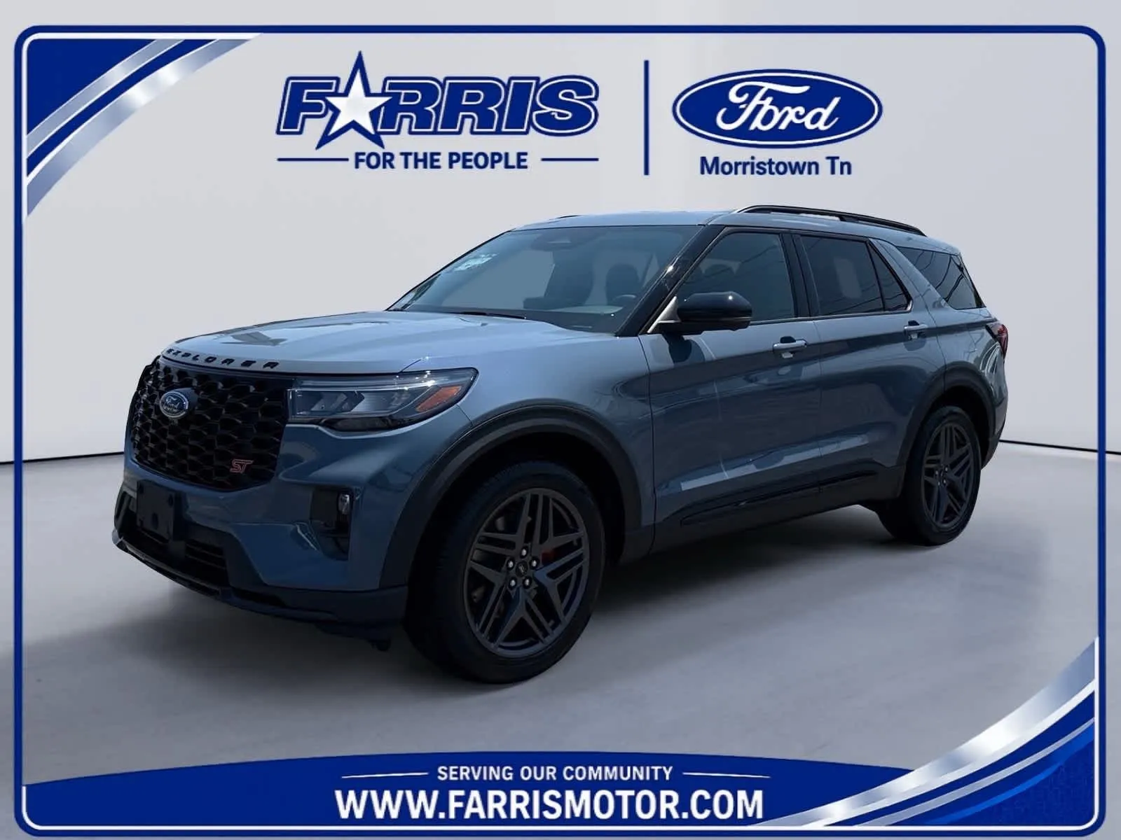 Blue 2026 Ford Explorer ST for sale in Morristown, TN