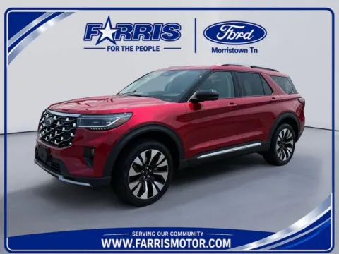 Red 2026 Ford Explorer Platinum for sale in Morristown, TN