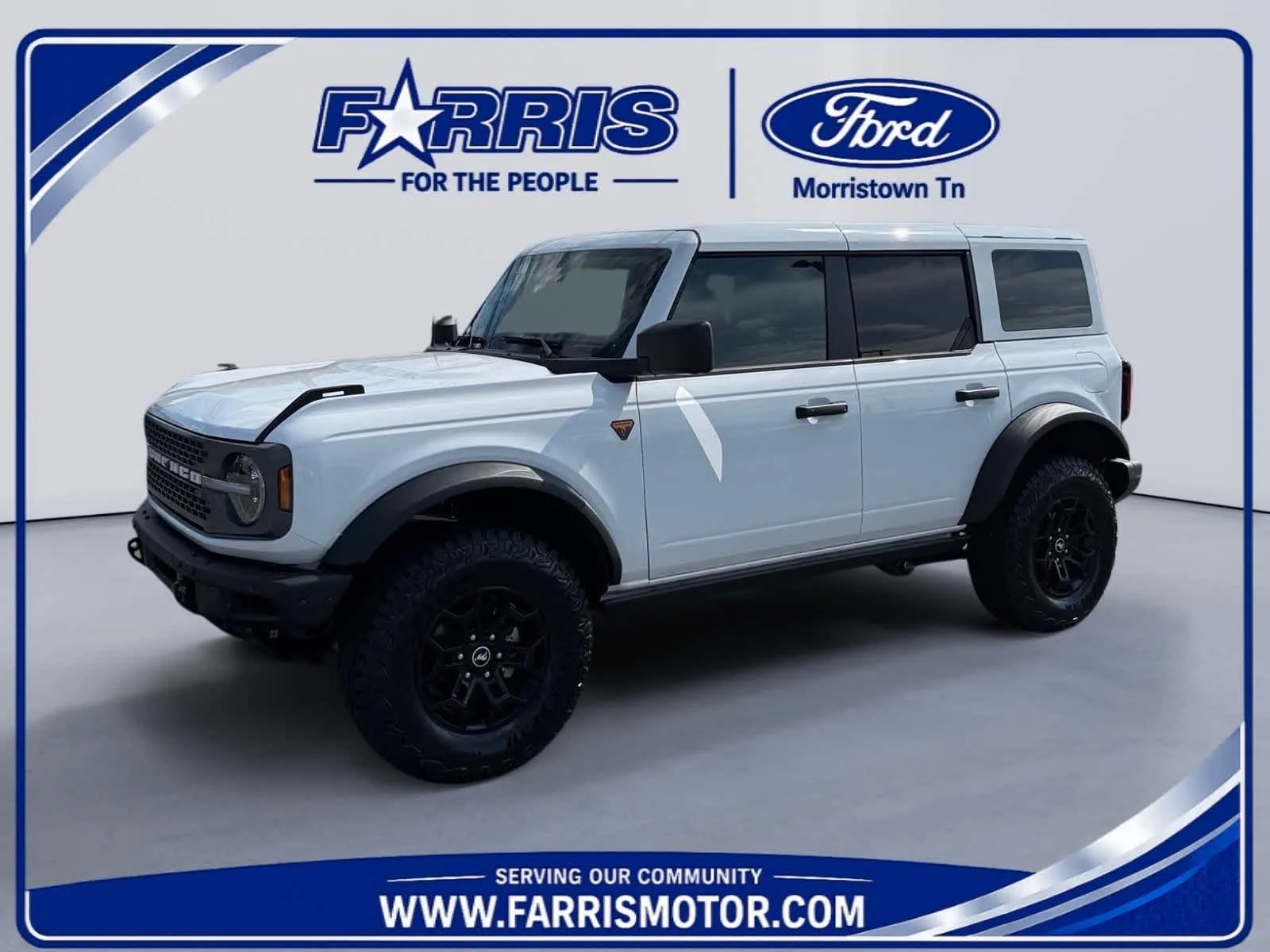 White 2026 Ford Bronco Badlands for sale in Morristown, TN