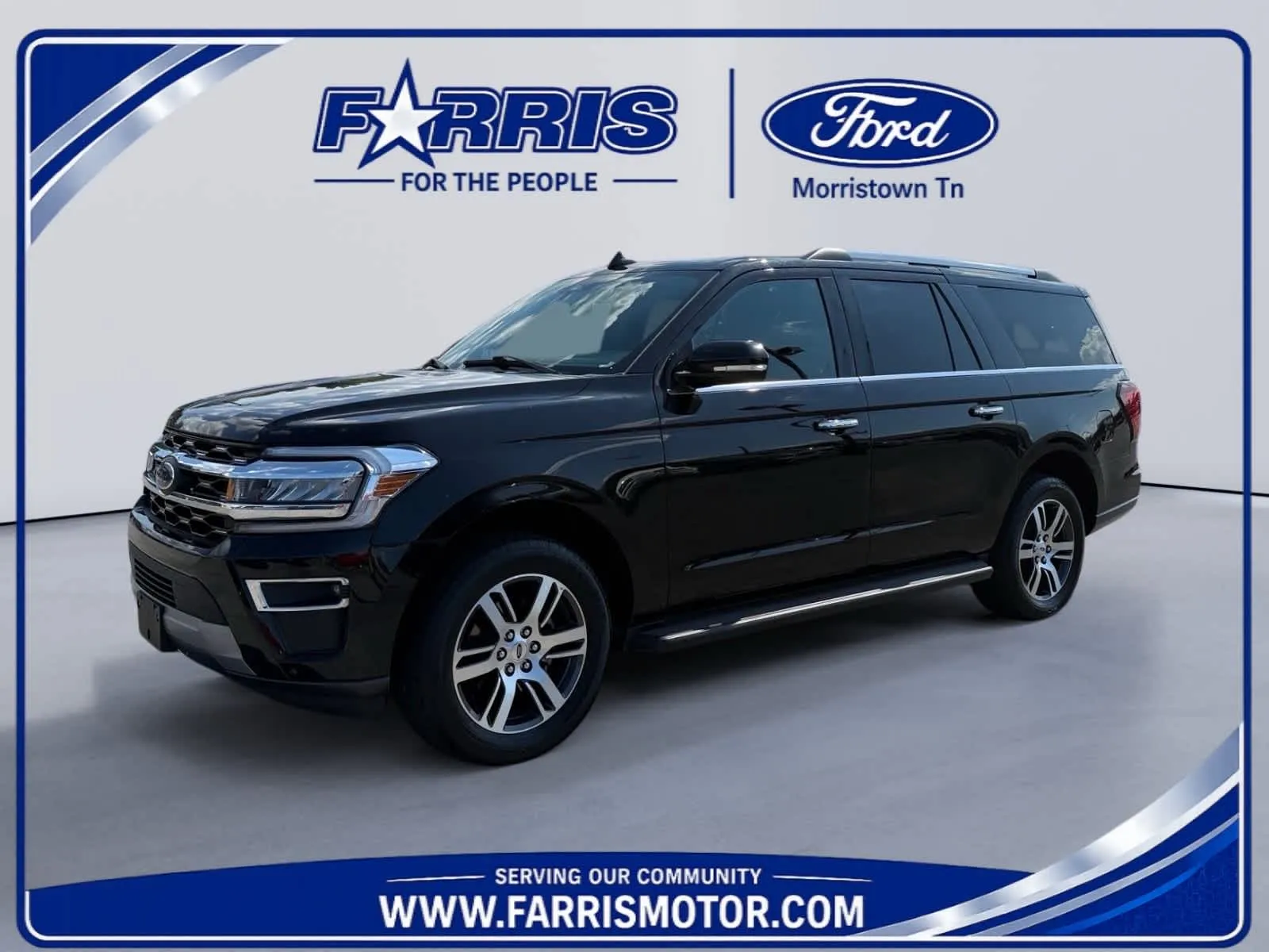 Black 2024 Ford Expedition Max Limited for sale in Morristown, TN
