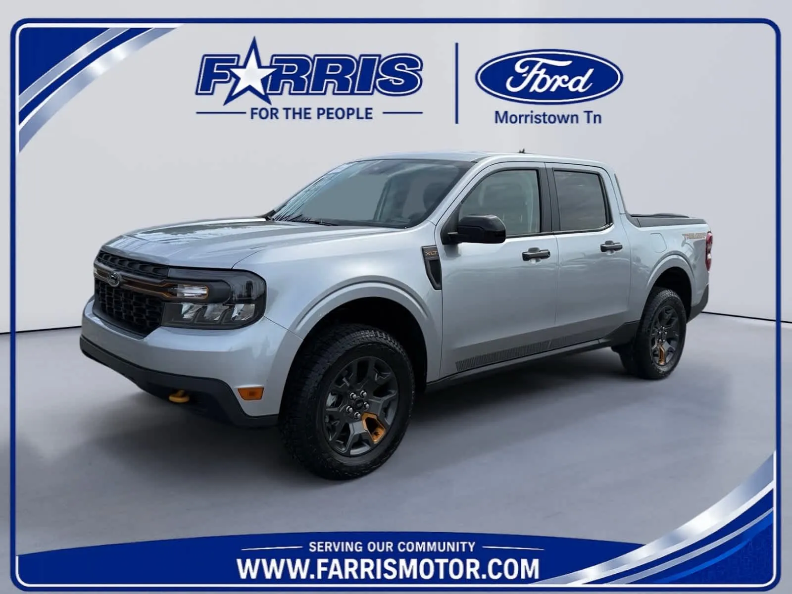Silver 2024 Ford Maverick XLT Advanced for sale in Morristown, TN