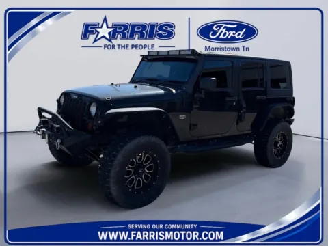 Black 2012 Jeep Wrangler Unlimited Sport for sale in Morristown, TN