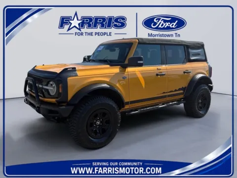 Orange 2022 Ford Bronco Wildtrak for sale in Morristown, TN