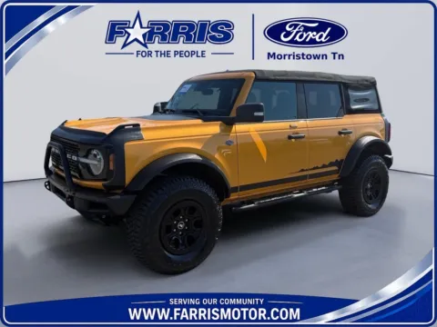 Orange 2022 Ford Bronco Wildtrak for sale in Morristown, TN