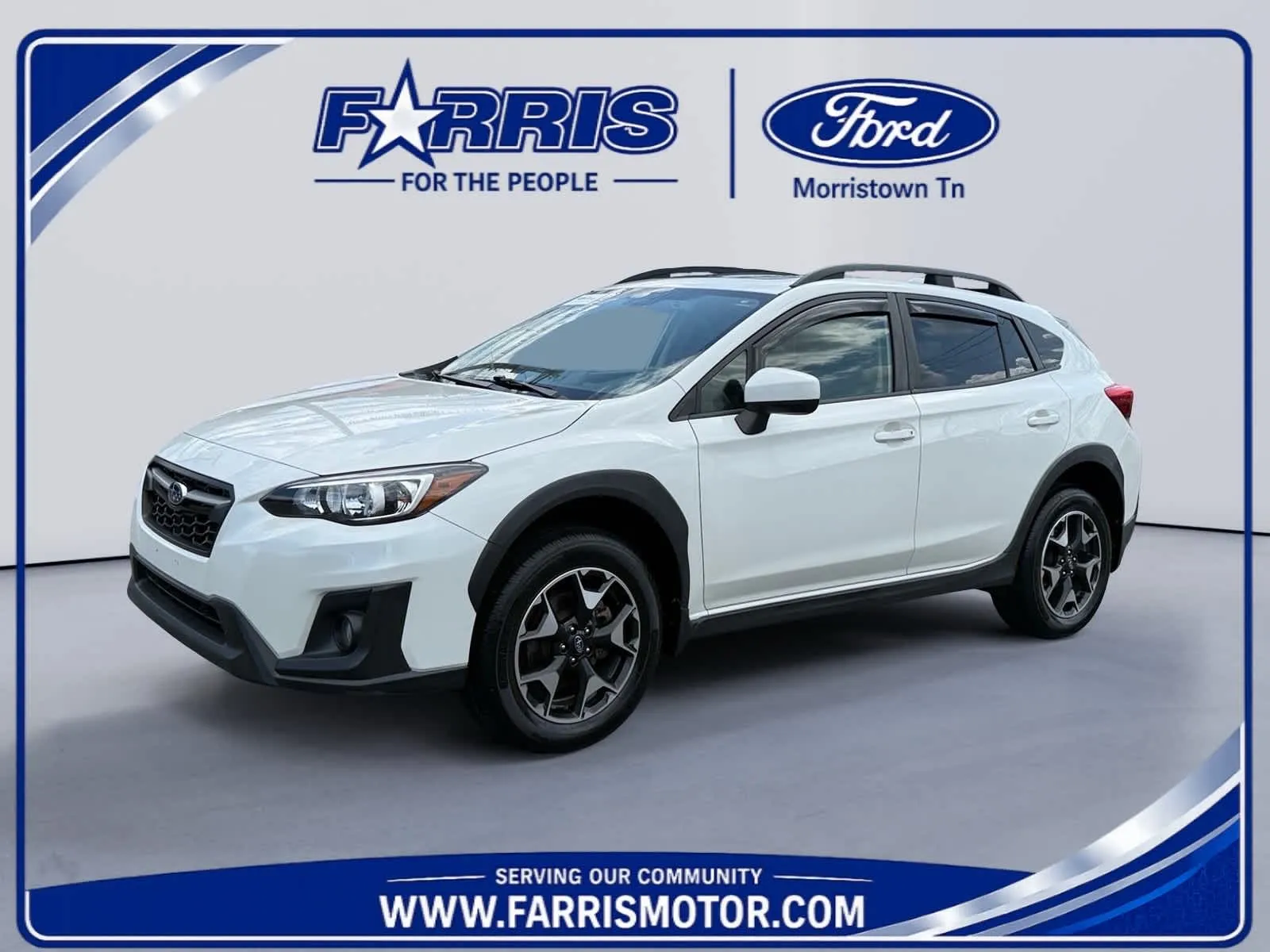 White 2019 Subaru Crosstrek Premium for sale in Morristown, TN