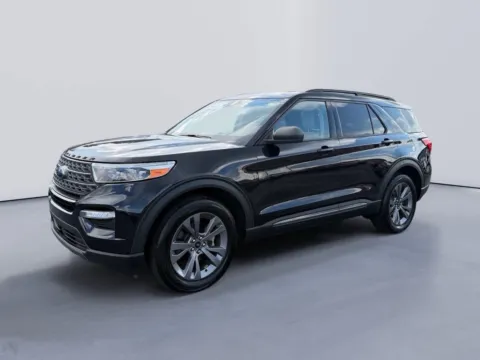 Black 2021 Ford Explorer XLT for sale in Morristown, TN