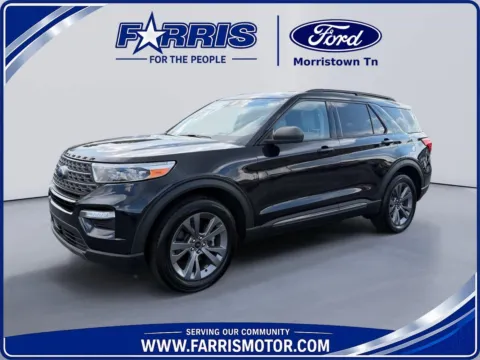 Black 2021 Ford Explorer XLT for sale in Morristown, TN