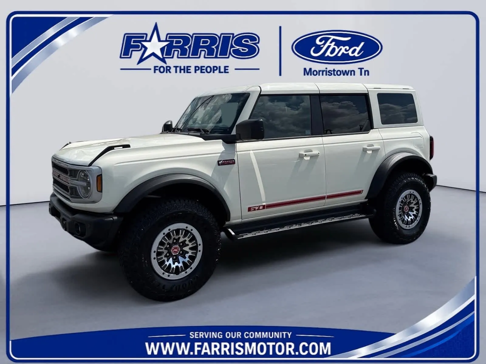 White 2026 Ford Bronco Outer Banks for sale in Morristown, TN