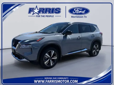 Gray 2022 Nissan Rogue Platinum for sale in Morristown, TN