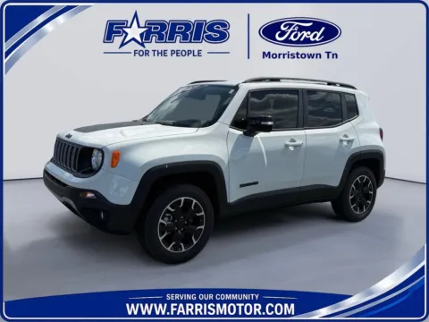 White 2023 Jeep Renegade Upland for sale in Morristown, TN