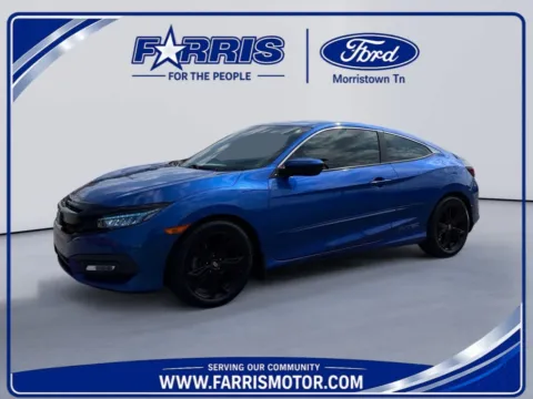 Blue 2016 Honda Civic Coupe EX-L for sale in Morristown, TN