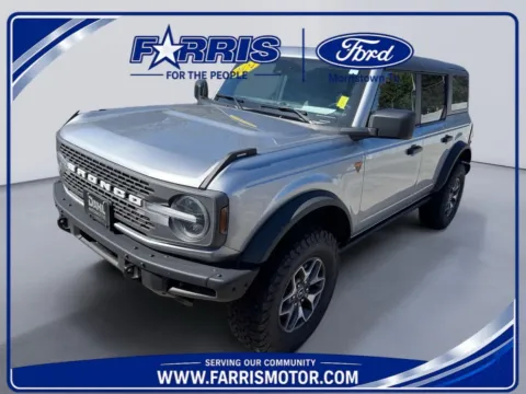 Silver 2024 Ford Bronco Badlands for sale in Morristown, TN