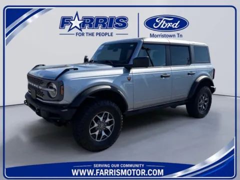 Silver 2024 Ford Bronco Badlands for sale in Morristown, TN
