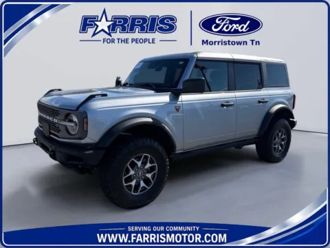 Silver 2024 Ford Bronco Badlands for sale in Morristown, TN
