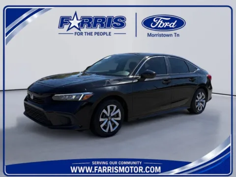 Black 2022 Honda Civic LX for sale in Morristown, TN