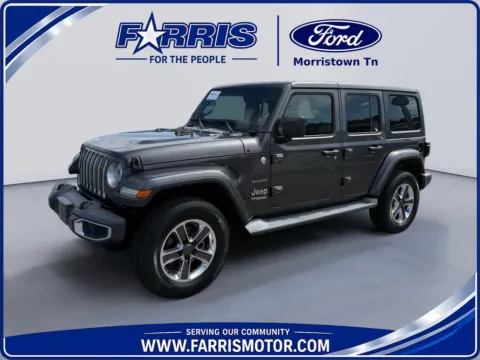 Gray 2018 Jeep Wrangler Unlimited Sahara for sale in Morristown, TN