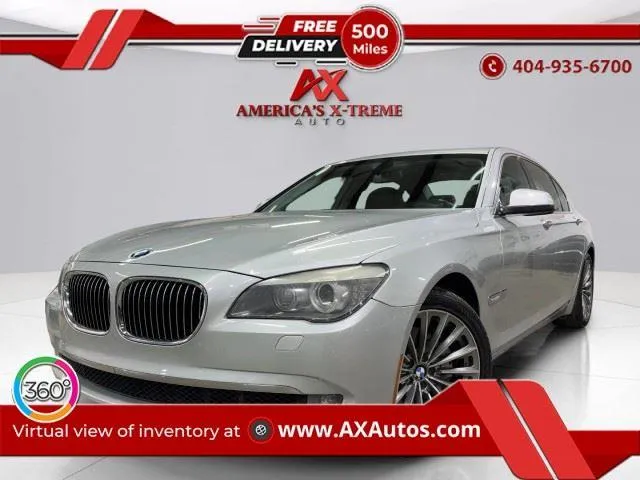 Silver 2012 BMW 7 Series 740Li for sale in Atlanta, GA