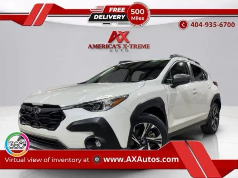 White 2024 Subaru Crosstrek Premium for sale in Atlanta, GA