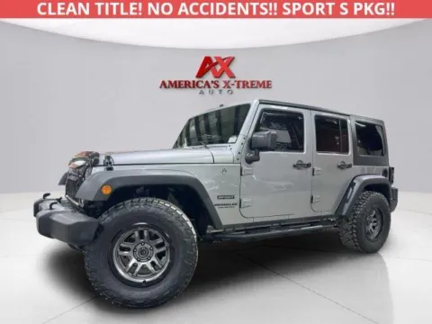 Photos of 2017 Jeep Wrangler Unlimited Sport for sale in Atlanta, GA at AX Auto Inc.