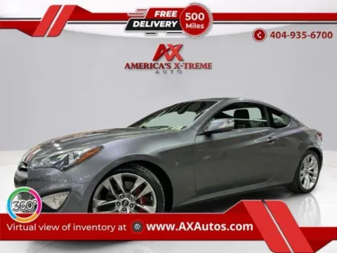 Gray 2015 Hyundai Genesis Coupe 3.8L R-Spec for sale in Atlanta, GA