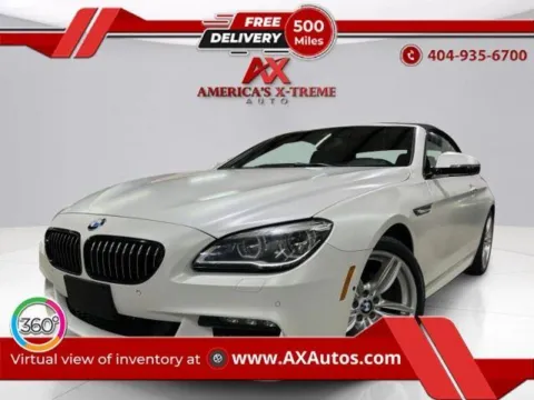 White 2017 BMW 6 Series 650i xDrive for sale in Atlanta, GA
