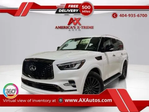 White 2022 INFINITI QX80 PREMIUM SELECT for sale in Atlanta, GA