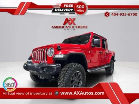 Red 2021 Jeep Gladiator Overland for sale in Atlanta, GA