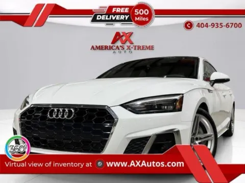 White 2021 Audi A5 Sportback S line Premium for sale in Atlanta, GA