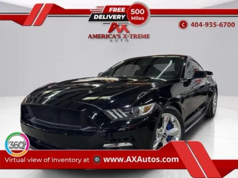 Black 2016 Ford Mustang EcoBoost Premium for sale in Atlanta, GA