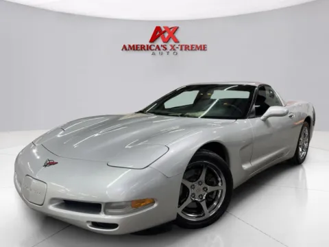 Silver 2001 Chevrolet Corvette RWD for sale in Atlanta, GA