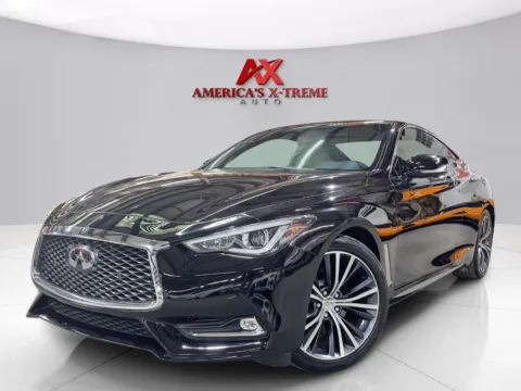 Black 2017 INFINITI Q60 3.0t Premium for sale in Atlanta, GA