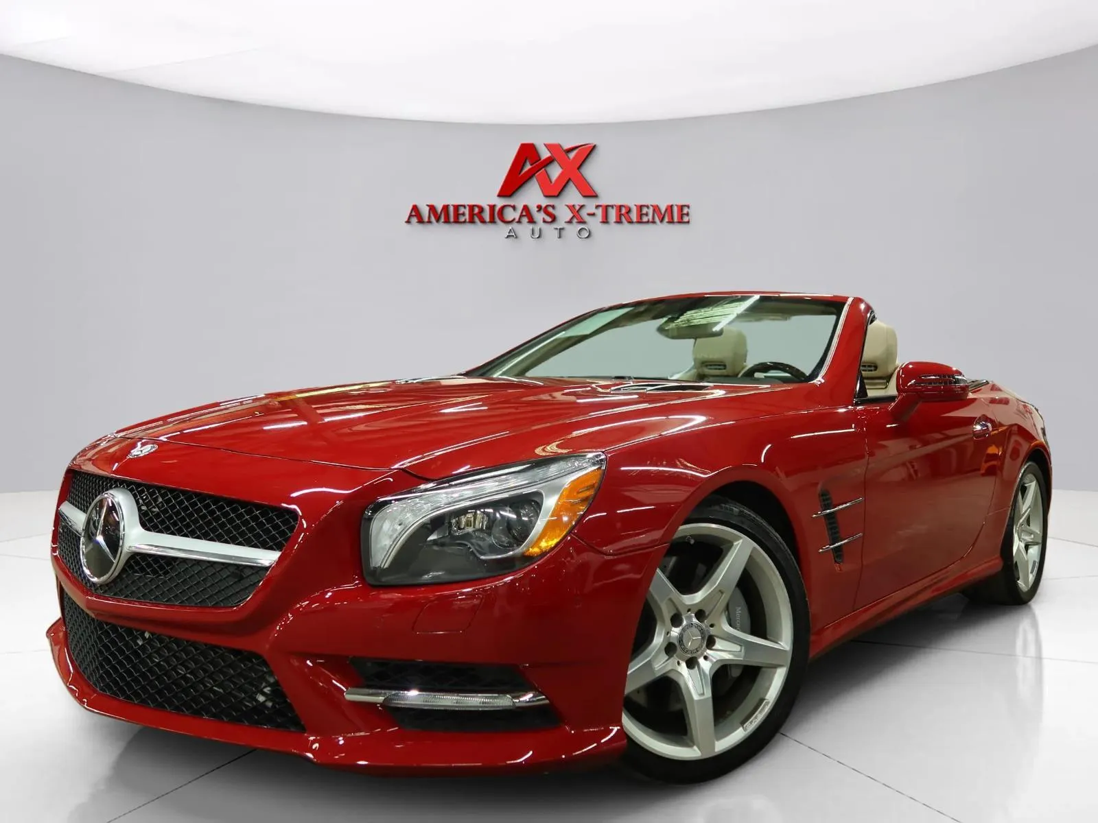 Red 2013 Mercedes-Benz SL-Class SL 550 for sale in Atlanta, GA